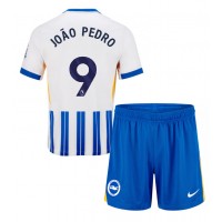 Brighton Joao Pedro #9 Replica Home Minikit 2024-25 Short Sleeve (+ pants)